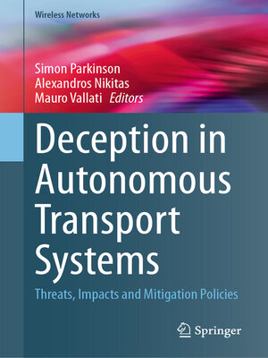 cover image of Deception in Autonomous Transport Systems